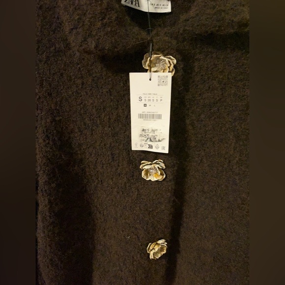 NWT ZARA 2025 collection FAUX FUR KNIT CARDIGAN FLOWER SIZE S
🚨FINAL PRICE - Picture 7 of 17